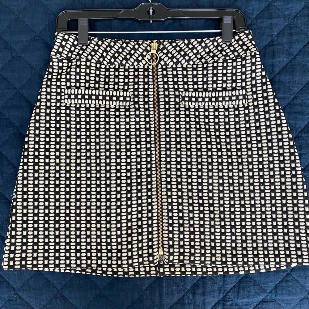 Express Printed Mini Skirt